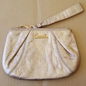 Coach Rose Gold Pouch